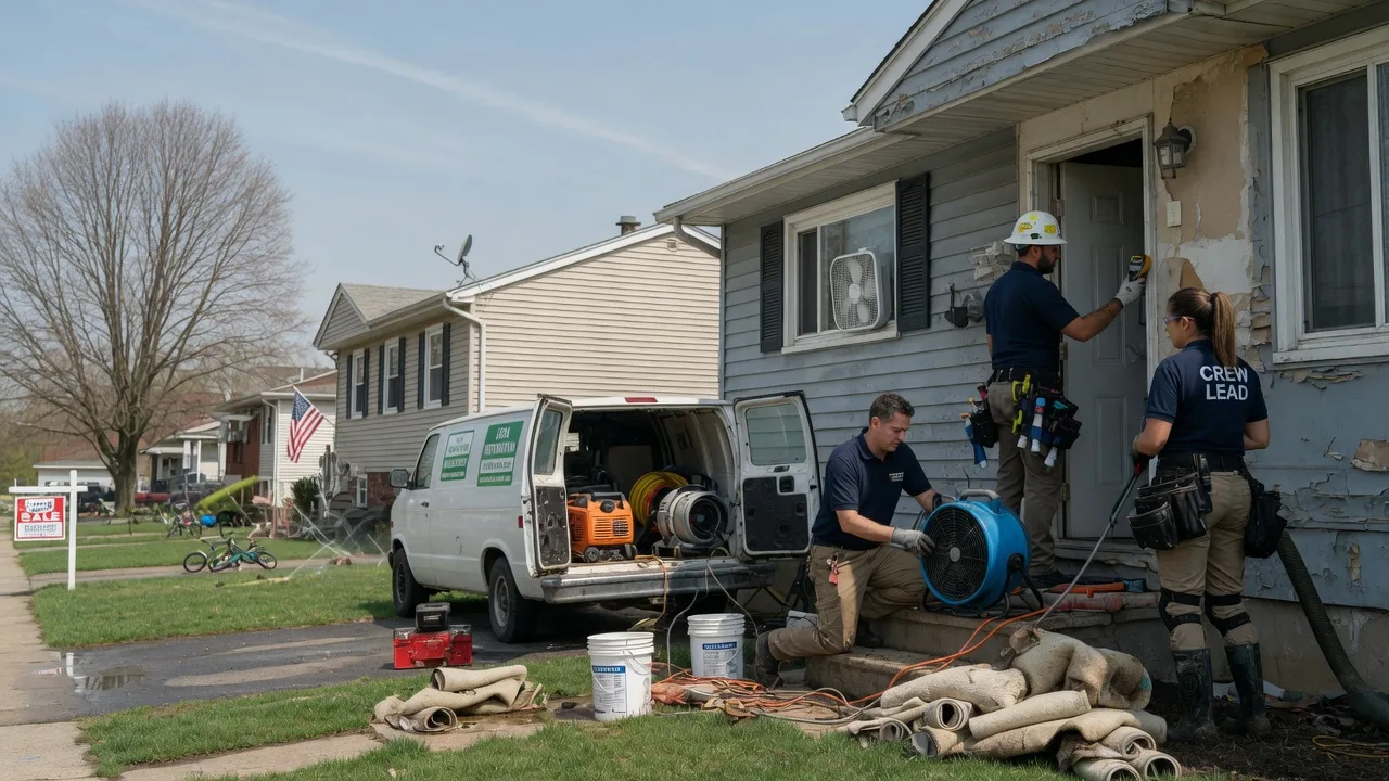 Flood Cleanup in Reading, MI near me