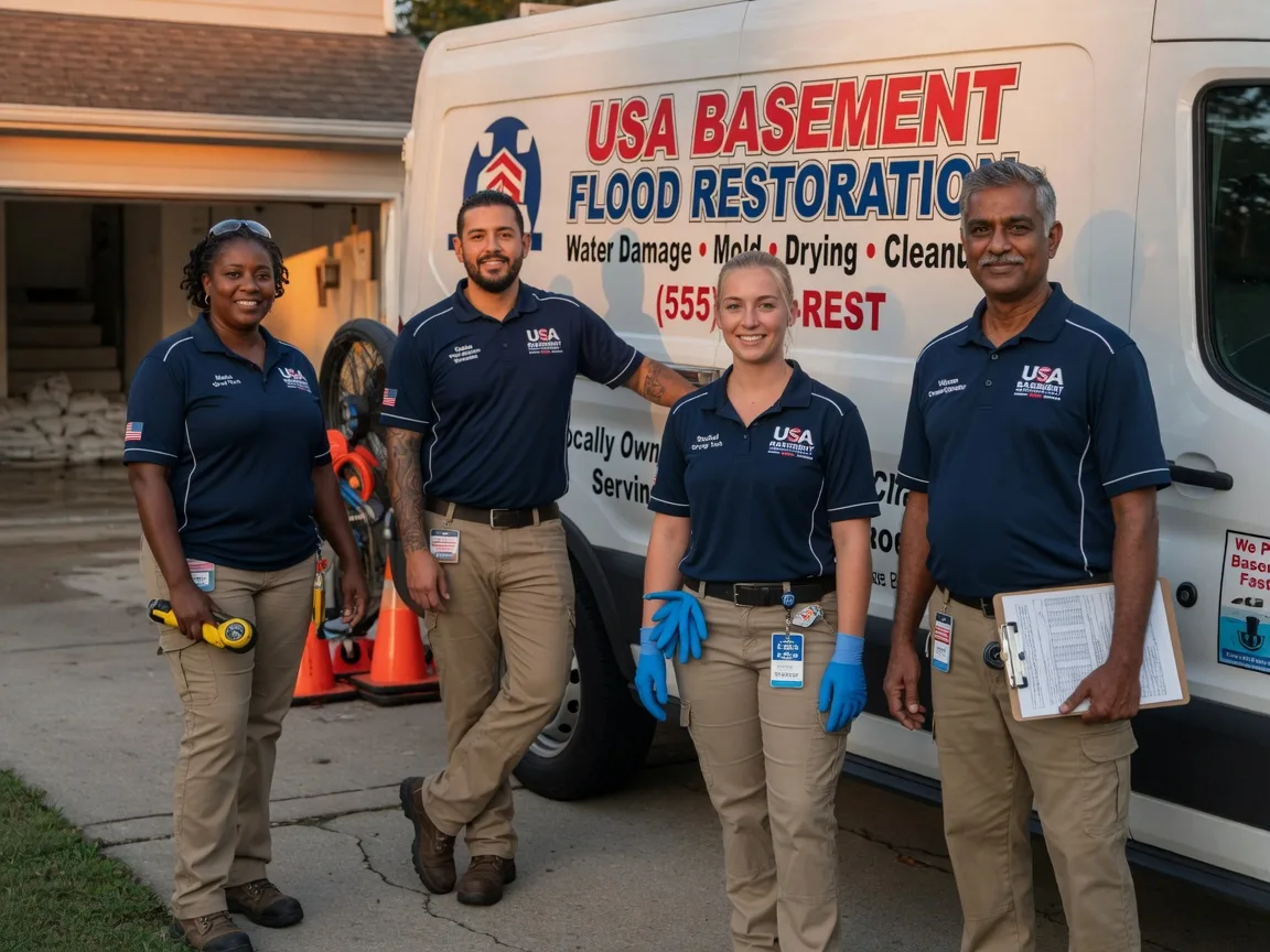 Basement Flood Cleanup company in Reading, MI