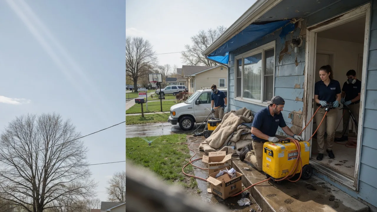 Basement Flood Cleanup in Reading, MI near me